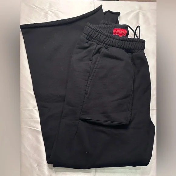 CHNGE Black Sweatpants with Red Accent - Picture 2 of 4